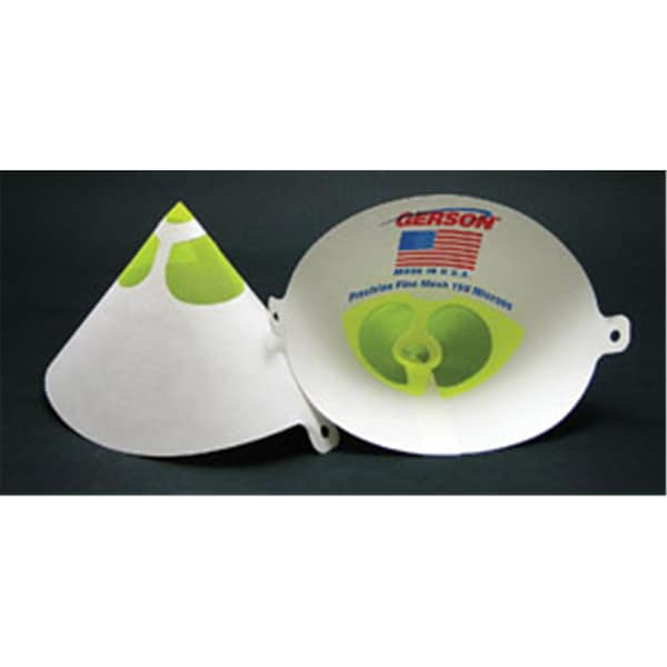 The Gerson Companies 010614Y Synthetic Strainers- 190 Micron- Yellow GER-010614Y - main